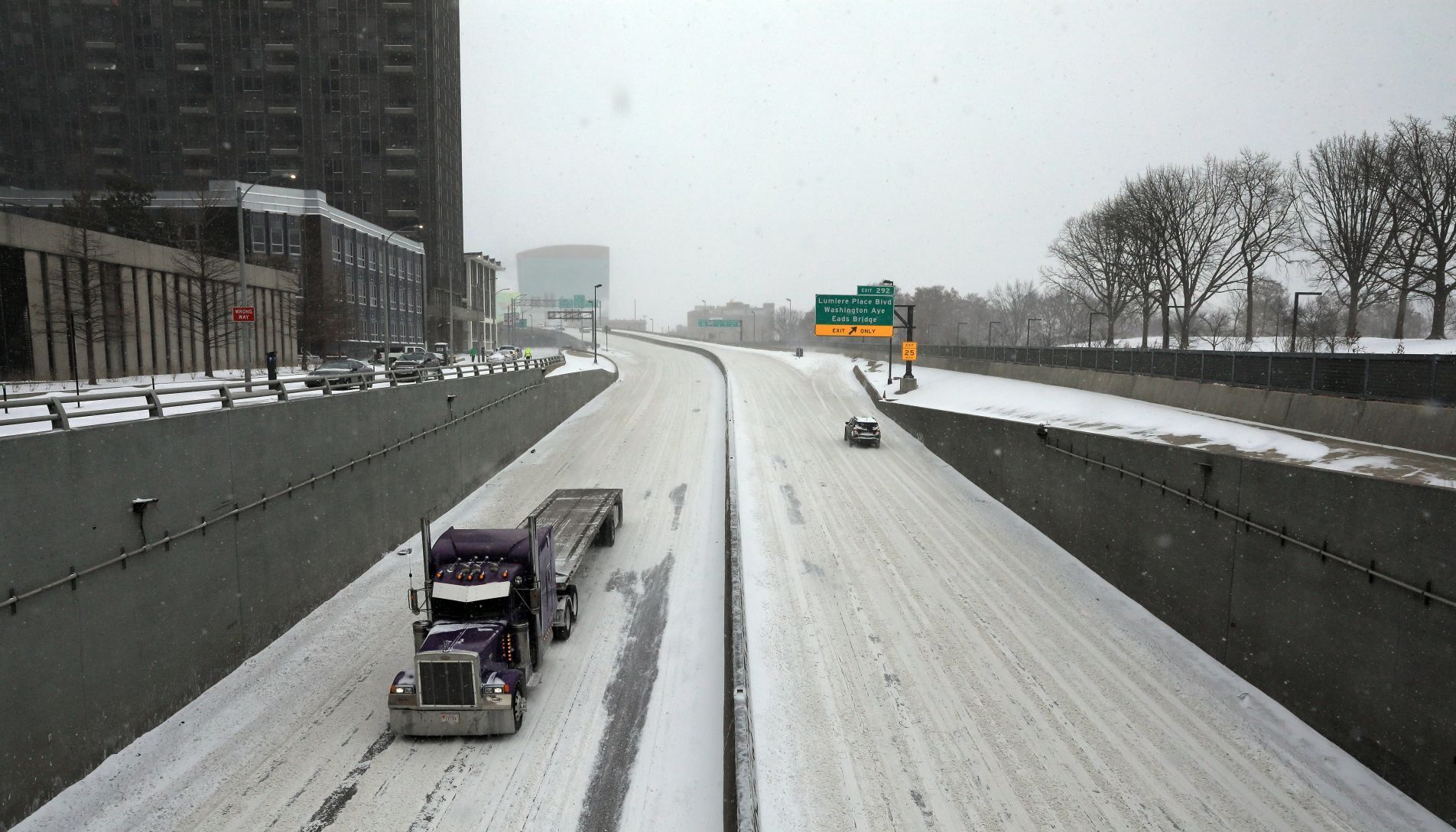St. Louis snow storm and single digit cold snap